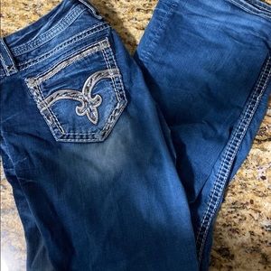 Rock Revival mid rise curvy boot jeans